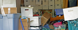 clean out of attics and basements